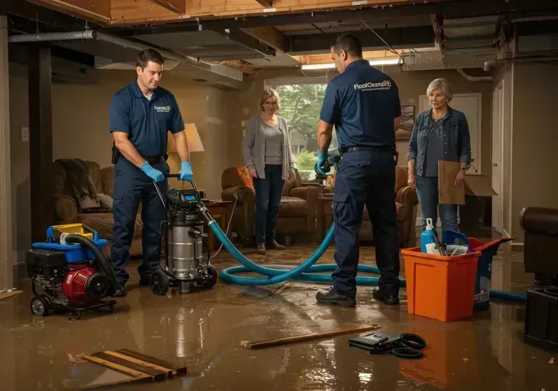 Basement Water Extraction and Removal Techniques process in Orchard Hills, PA